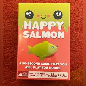 Happy Salmon Kids Party Game - Green
